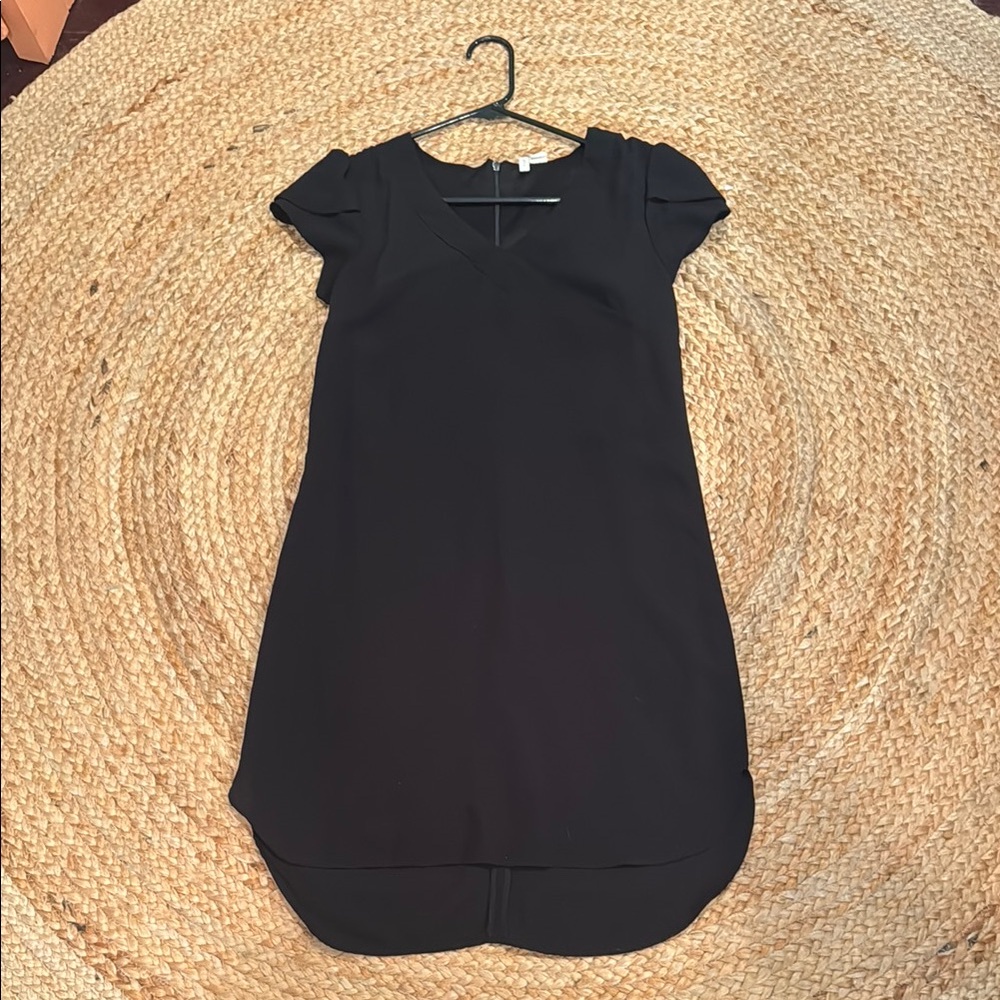 Comfortable Black Dress Loose Fit